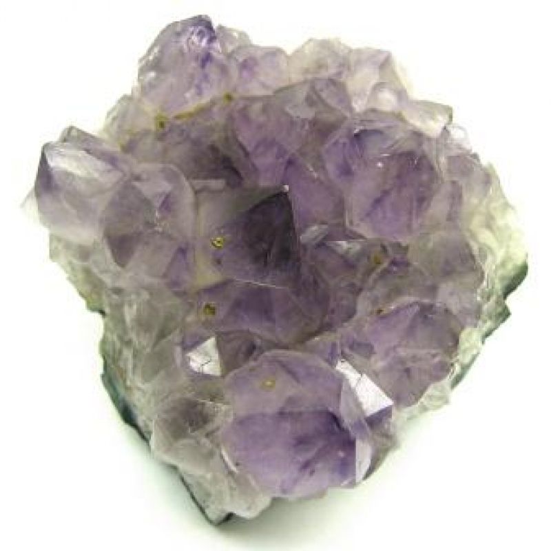 Amethyst crystal cluster
